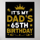 Search for 65th birthday posters Old