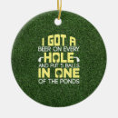 Search for funny golf ornaments Hole