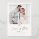 Search for heart save the dates Elegant