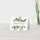 Search for holly and berries christmas cards Simple