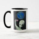 Search for funny selfie mugs Alien