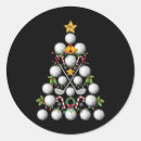 Search for golf ball stickers Santa claus