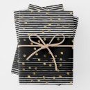 Search for black white polka dot wrapping paper Geometric
