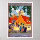 Search for vintage normandie posters France