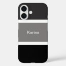 Search for black and white stripe iphone cases Simple