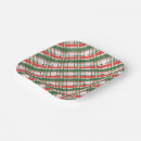 Search for green paper plates Red and green