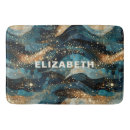 Search for navy blue gold bath mats Feminine