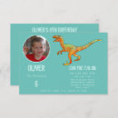 Search for boys 6th birthday invitations Dino party