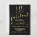 Search for fifty and fabulous invitations 50 year old
