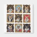 Recherche de chiot vintage magnets Chiens