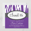 Search for zebra print party invitations Teenager