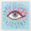 Recherche de psychedelic dessous de verres Psychédélique