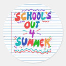 Search for schools out for summer stickers Funny