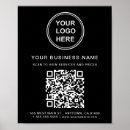 Search for business posters Qr code
