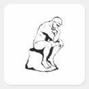 Search for thinker stickers Philosopher