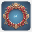 Search for ornate gold frame stickers Heart