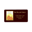 Recherche de thanksgiving return address labels Citrouille