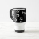 Search for paw print travel mugs Black