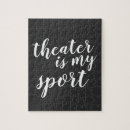 Search for musical theatre puzzles Black and white