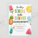Search for end of year party invitations Summer fun
