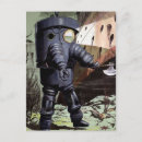 Recherche de scaphandre cartes postales Mer