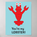 Recherche de homard posters Mignon
