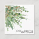 Search for funeral director business cards Elegant