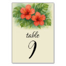 Search for hibiscus table cards Destination
