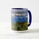 Recherche de grand teton mugs Le wyoming