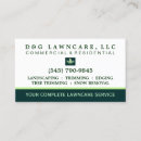 Search for outdoor services business cards Grass