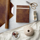 Search for leather look wrapping paper Elegant