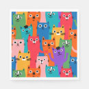 Recherche de papier peint serviettes Chat