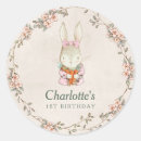 Search for turning one stickers Rabbit