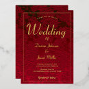 Search for holiday wedding invitations Red