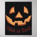 Search for halloween pumpkin face posters Trick or treat