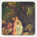 Recherche de watteau autocollants 18ème