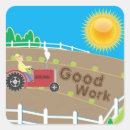 Search for tractor kids stickers Cartoon
