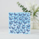 Recherche de papillon abstrait vœux cartes Simple