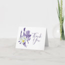 Search for iris thank you cards Elegant
