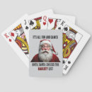 Search for santa claus playing cards Funny