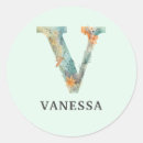 Search for letter v stickers Floral