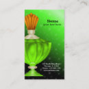 Recherche de parfums cartes visite Aromathérapie