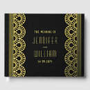 Search for art deco guest books Black