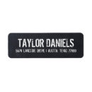 Search for chalkboard graduation return address labels Modern