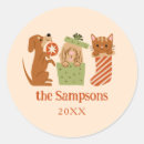 Search for winter cat stickers Festive