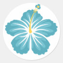 Search for blue hibiscus stickers Hawaii