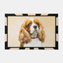 Search for cavalier king charles spaniel doormats Dog