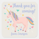 Search for magical unicorn stickers Purple
