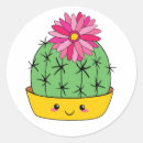 Search for kawaii cactus stickers Cartoon