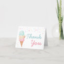Search for ice cream thank you cards Summer